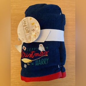 Harry Potter 2 Pack Christmas Hand Towels